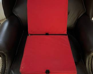 Vintage UGA folding seat cushion