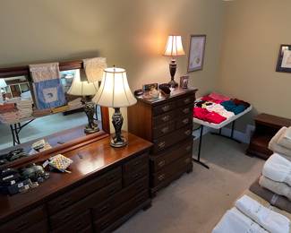 Bedroom suite - dresser, chest of drawers (there is also a nightstand and headboard to match)