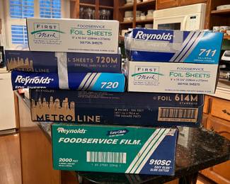 Food service foil and film