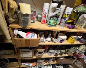 Cleaning, gardening, paint, etc. Lots of boxes to open and photograph! Stay tuned!