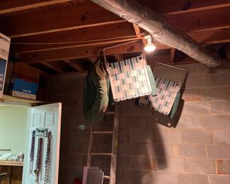 Vintage lounge chairs