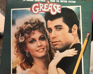 Records, such as Grease soundtrack