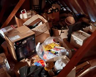 Attic full of treasures - stay tuned 