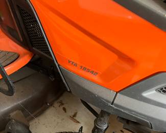 Husqvarna riding lawn mower - used once but not to cut grass!