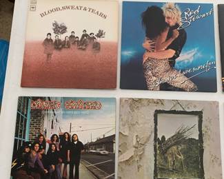 Blood Sweat & Tears; Lynyrd Skynyrd; Rod Stewart; Led Zeppelin 
