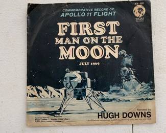 "First Man on the Moon" recording - Apollo 11; July 1969; Hugh Downs