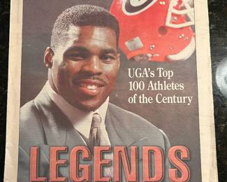 UGA "Legends" newspaper (Hershel Walker)