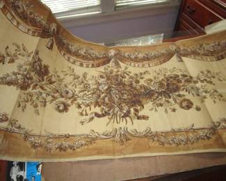 Vintage painted wallpaper samples