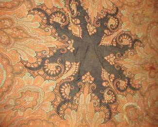 Antique kashmir paisley