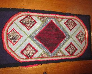Vintage wool carpet