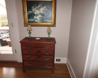 Antique early 19c cabinet American