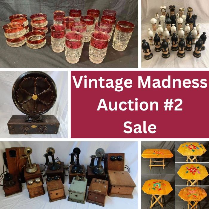 1 Vintage Madness Auction 2 Sale Cover