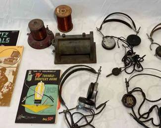 Crystal Radio Parts and Headsets