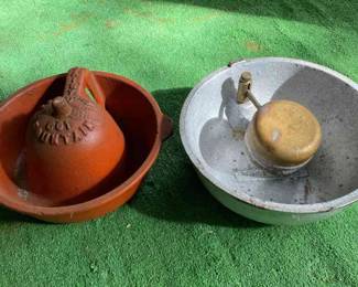 Daisy Poultry Fountain Part and A Float Bowl Thing