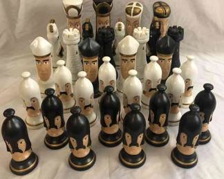 Full Set of Ceramic Chess