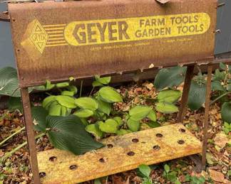 Garden Art with Hand Tools