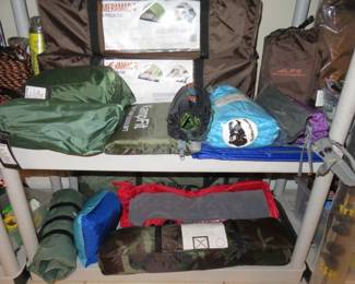 Camping Tents, Blankets
