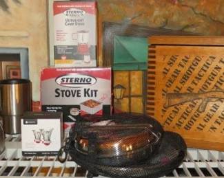 Sterno Stove Kit, Camping Pans