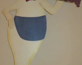 Decorative Metal Wall Chef