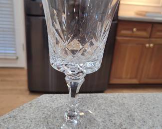 Set of 20 Lenox USA Charleston Cut Crystal Wine Stem Glass