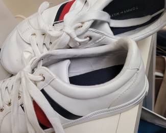 Women's Shoes: Tommy Hilfiger trainers 8.5M, other dress shoes 6.5M and 7M.