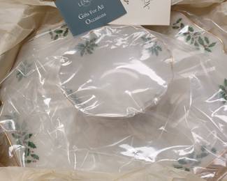 Lenox Holiday Large Charcuterie
 Platter and Bowl