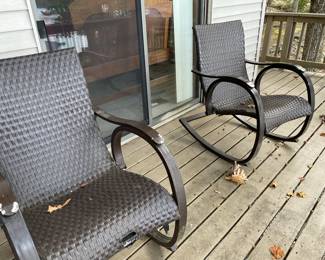 PAIR OF ROCKERS,PATIO