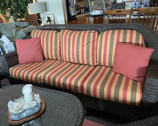 WICKER SOFA
