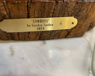 BRONZE NAME AND DATE