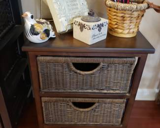 Small wicker table