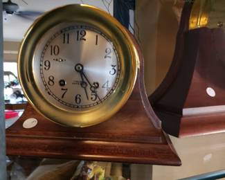 CHELSEA SHIPS BELL CLOCK 8"