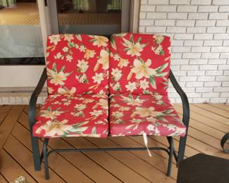 Patio Glider loveseat