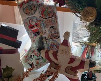 Needlepoint stocking