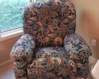 LA-Z-BOY swival rocker recliner