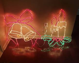 Yard Christmas decor