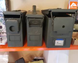 Metal ammo boxes