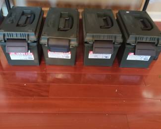 Large Ammo boxes