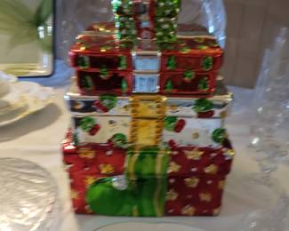 Christmas cookie jar