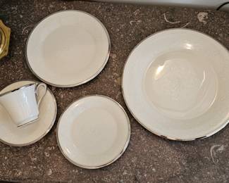 Lenox Moonspun 8-place setting china