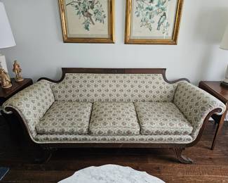 Duncan Phyfe Sofa 