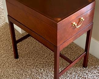 Baker Furniture “Box on Stand”.  There are two of these available.