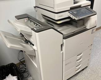MP 4054 Ricoh Copier with sorter & scanner.  Purchased in 2007, and has been maintained and serviced.  Must be professionally removed.