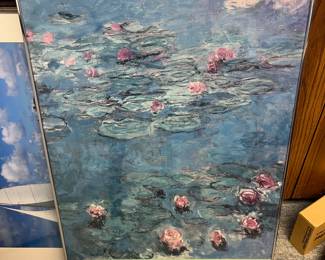 Claude Monet framed poster