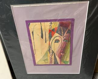 Local artist watercolor