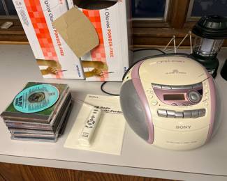 Sony CD player vintage & CDs