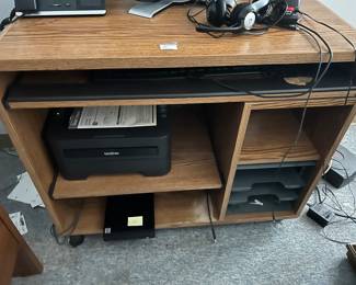 Printer stand 36" L x 20" D x 30" H