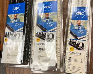 CombBind binder spines