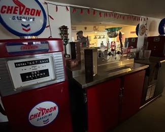 Restored Gas Pump
