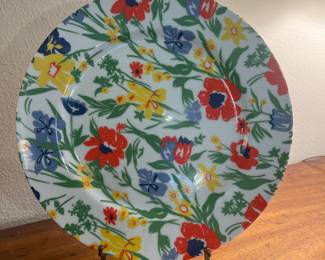 Fitz and Floyd (FF) Plate w/ stand