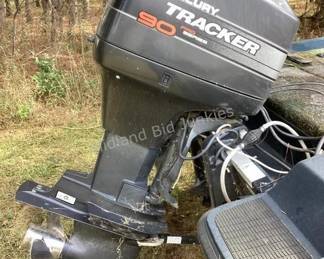 Nitro T70 Bass Boat with Load Rite trailer & Mercury Tracker 90 motor